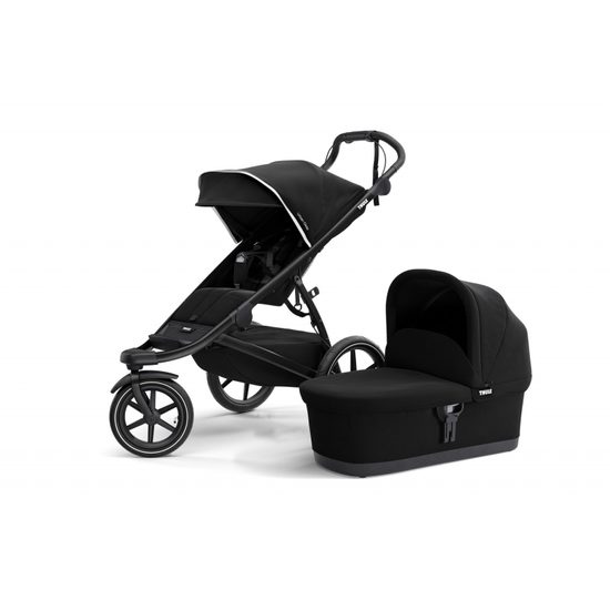 Thule SET 5v1 Urban Glide² + Bassinet + Coral 360 vč. adaptérů a základny (Black)