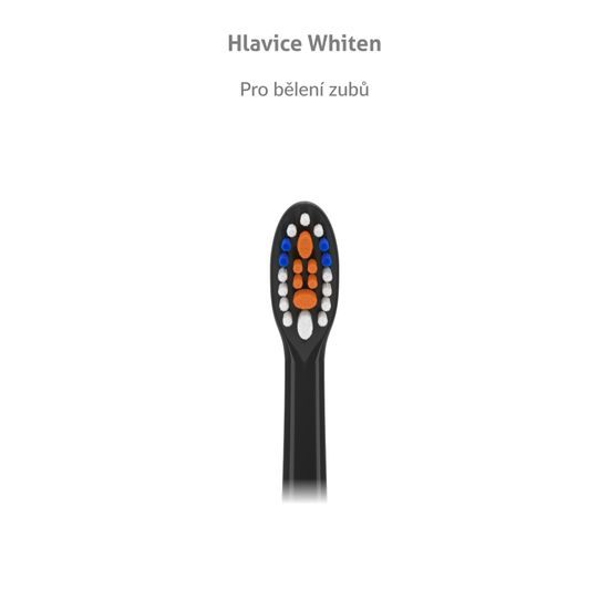 TrueLife SonicBrush Compact-series heads Whiten black 2 pack