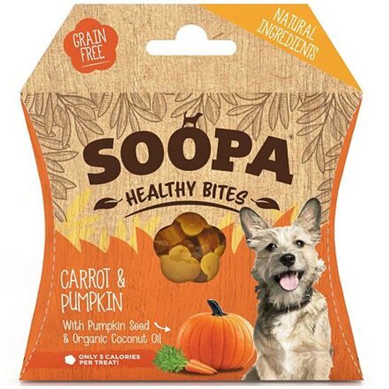 Soopa Pets Soopa Healthy Bites s mrkví a dýní 50 g