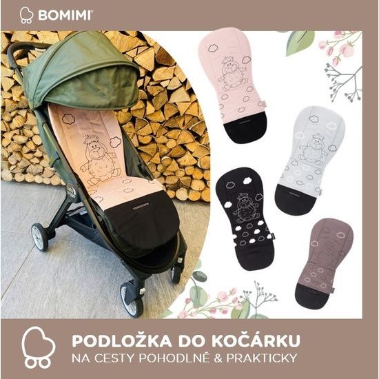 Bomimi ADA Podložka OVEČKA dark grey