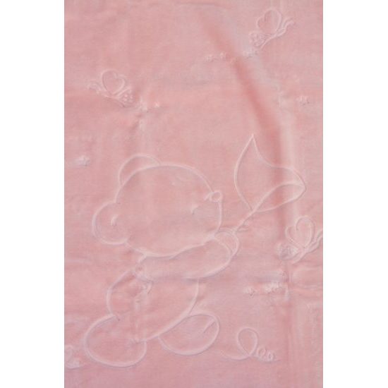 Scarlett Španělská deka 6654 růžová 110x140cm