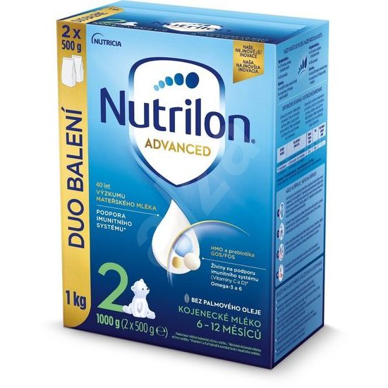 Nutrilon 2 Kojenecké mléko Advanced 2x1kg