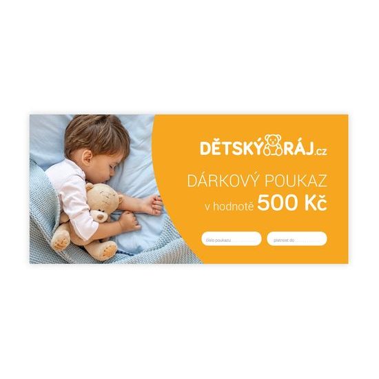 Dárkový poukaz 500 Kč