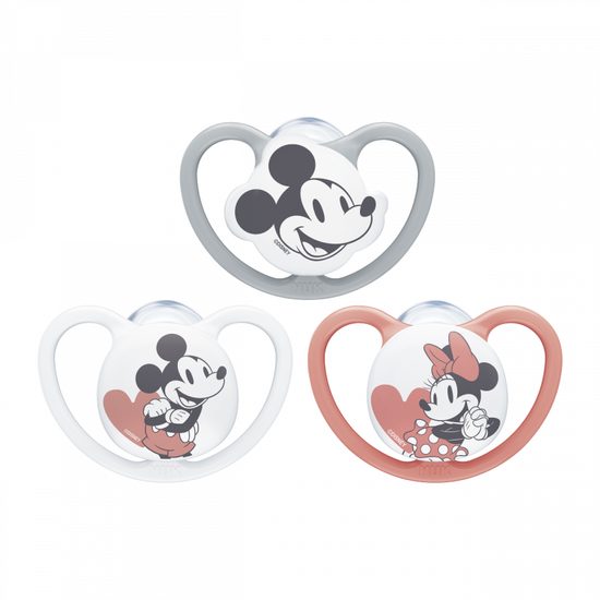 NUK Dudlík Space silikon 0-6m Disney MICKEY