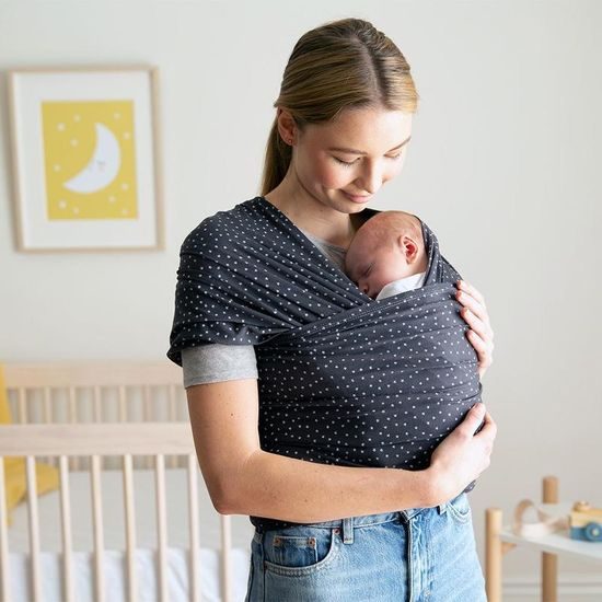 Ergobaby ŠÁTEK/Aura Wrap - Twinkle Grey