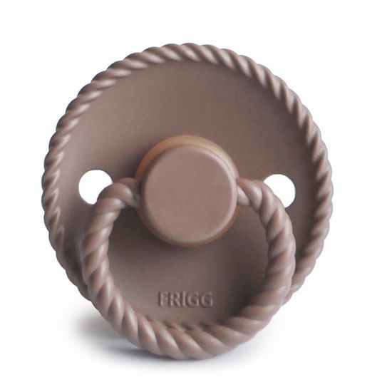 Frigg Dudlík kaučuk 1ks ROPE SEPIA 0-6m