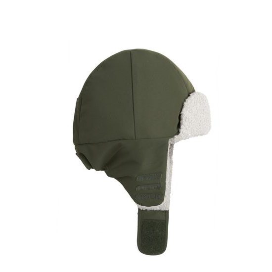 LEOKID Zimní čepice Color Block Green Scape vel. 3 - 4 roky (vel. 50)