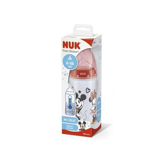 NUK FC+ láhev MICKEY s kontrolou teploty 300 ml