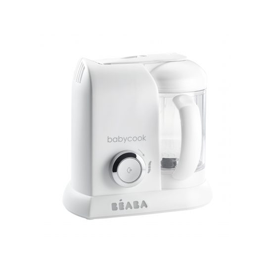 Beaba Parní vařič + mixér BABYCOOK White Silver