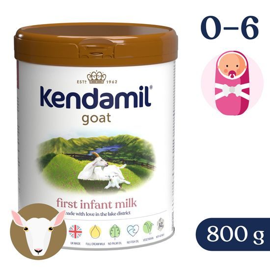 Kendamil Kozí kojenecké mléko 1 (800g) DHA+