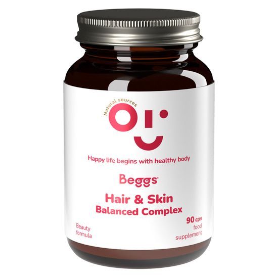 Beggs Balanced hair&skin COMPLEX (90 kapslí)