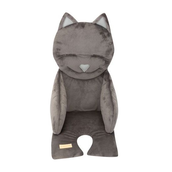 Bomimi Podložka do kočárku KITTY, GRAPHITE minky