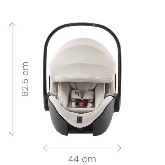 BRITAX RÖMER Set kočárek Smile 5Z + hluboká korba + autosedačka Baby-Safe PRO + Vario Base 5Z