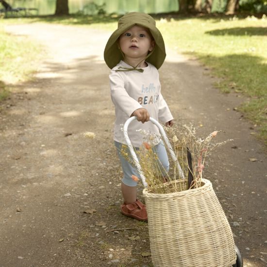 Lässig Splash Sun Protection Long Neck Hat milky 7-18m