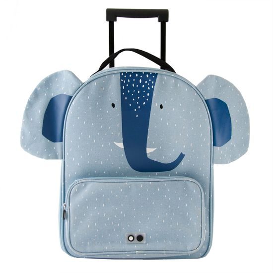 Trixie Baby Dětský kufr na kolečkách Elephant