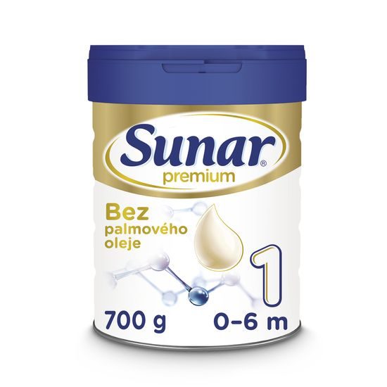 Sunar 6x Premium 1 Mléko počáteční 700g