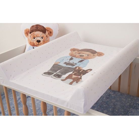 Ceba Baby Přebalovací podložka 2-hranná MDF 70cm COMFORT Fluffy Puffy