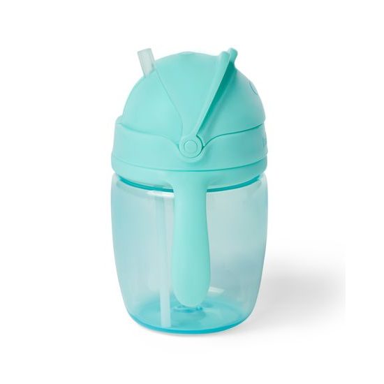 Skip Hop Hrnek rostoucí Sip-to-Straw Teal 6 m+