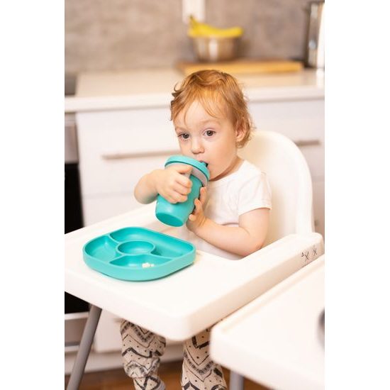 BBLÜV Küp Sippy Cup Silikonový hrneček Aqua