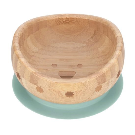 Lässig Bowl Bamboo Wood Little Chums dog