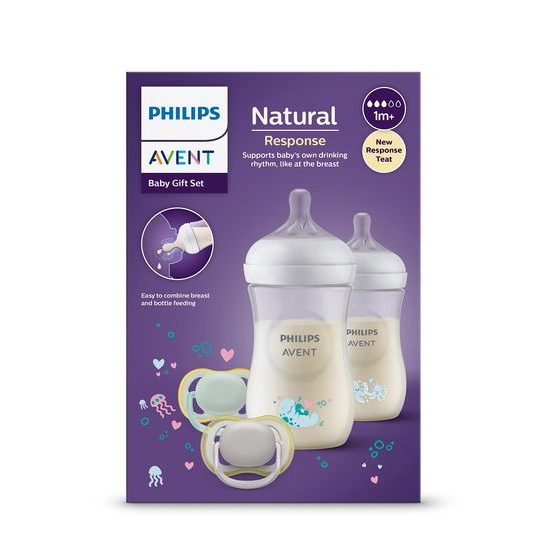 Philips AVENT Novorozenecká startovní sada Natural Response SCD837/11