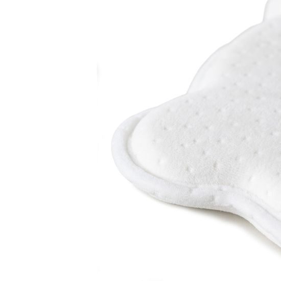 Interbaby SET MÉĎA - ergonomický polštářek + přítulka - modrý