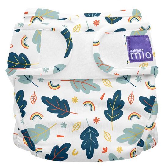 Bambino Mio Miosoft plenkové kalhotky Little Leaves 3-9kg