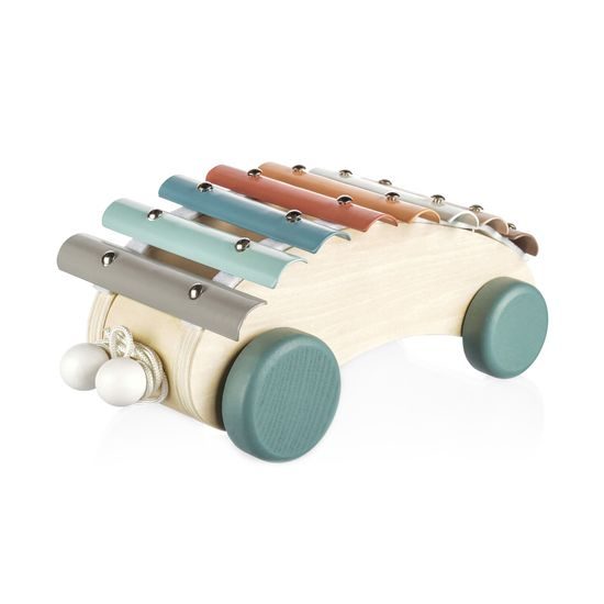 ZOPA Dřevěný tahací xylofon