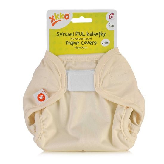 Kikko Svrchní PUL kalhotky XKKO Newborn Pastel Yellow