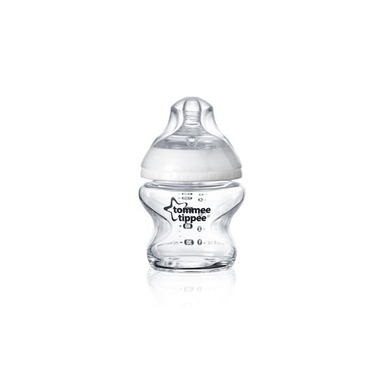 Tommee Tippee Kojenecká láhev C2N 150ml skleněná, 0m+