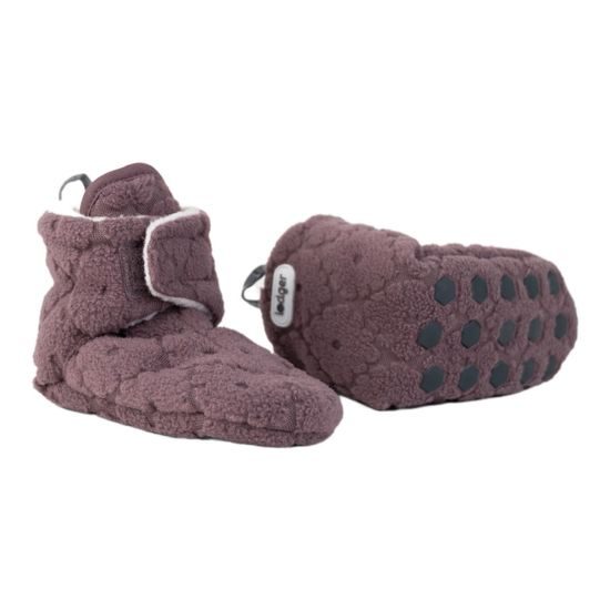 LODGER Slipper Folklore Fleece Mauve 12 - 18 měsíců