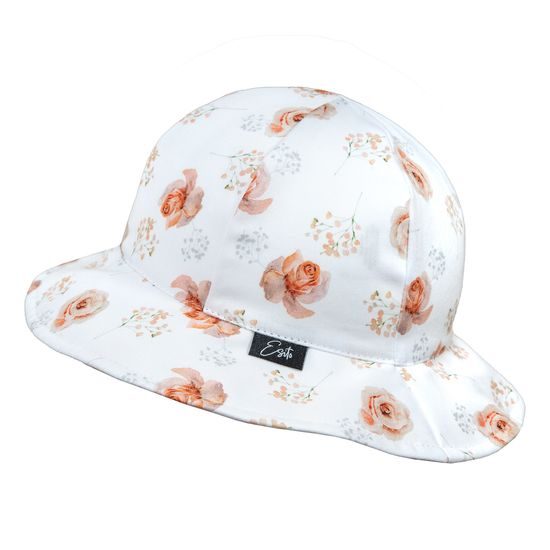 ESITO Dívčí klobouk Růže - XXS / bílá