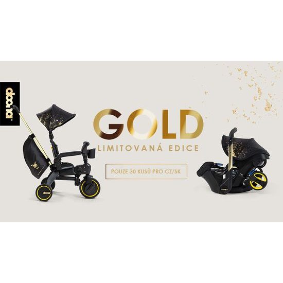 DOONA Tříkolka Liki GOLD Limited Edition