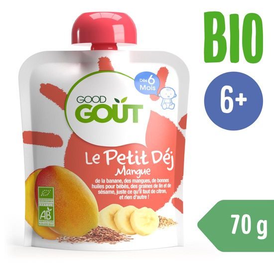 Good Gout BIO Mangová snídaně 70 g