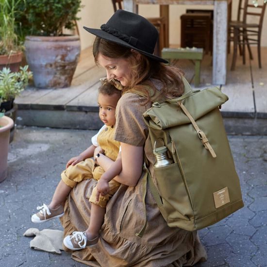 Lässig Green Label Rolltop Backpack curry