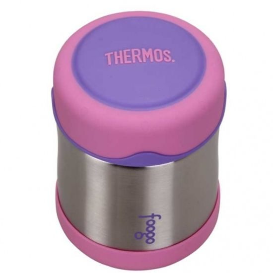 Thermos Kojenecká termoska na jídlo - růžová