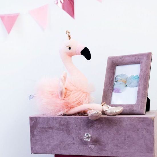 innoGIO Látková BALLERINA Flamingo 25cm