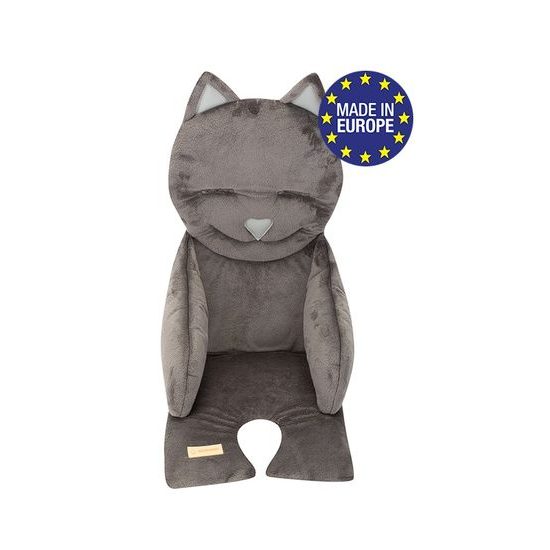 Bomimi Podložka do kočárku KITTY, GRAPHITE minky