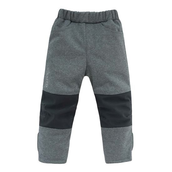 ESITO Dětské softshellové kalhoty DUO Grey - 80 / šedá