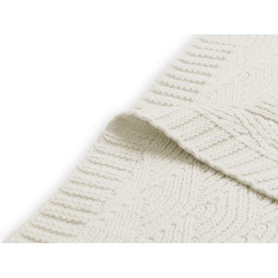 Jollein Deka pletená 75x100 cm River Knit Cream White