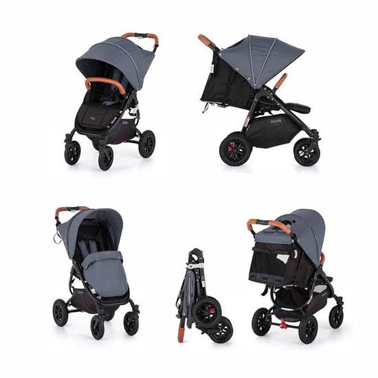 valco baby Snap 4 Sport Flat Matte LTD Edition Glacier, ekokůže