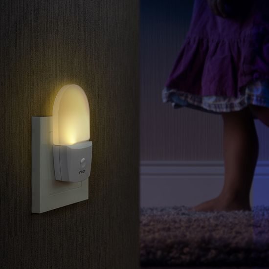 Reer LED noční světlo se senzorem bílé
