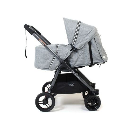 valco baby Snap Ultra Duo Tailor Made Grey Marle + 2x Korba + Adaptéry