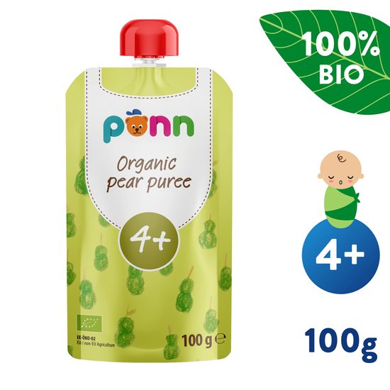 SALVEST Põnn BIO Hruška 100% (100 g)