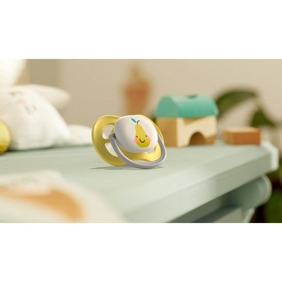 Philips AVENT Šidítko Ultra air neutral (jablko) 0-6m 2ks