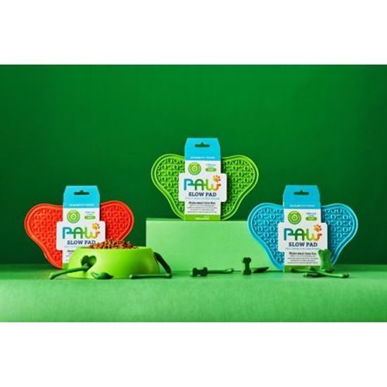 PetDreamHouse lízací podložka Paw Lick Pad – zelená