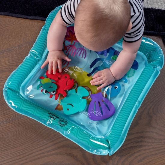 BABY EINSTEIN Podložka vodní 40x40 cm Sensory Splash™ 0m+