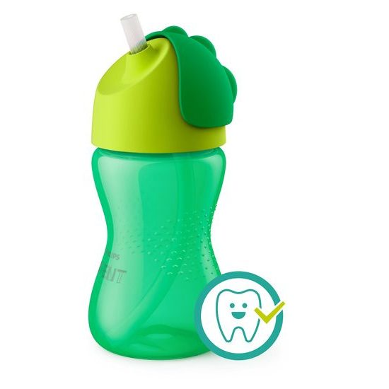 Philips AVENT Hrneček s brčkem Bendy 300ml chlapec