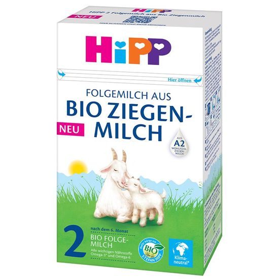 HiPP Kozí mléko HiPP 2 BIO pokračovací 400g 6m+