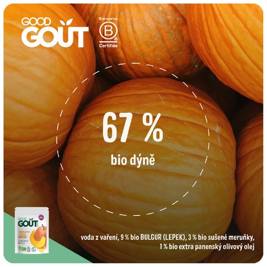 Good Gout BIO Dýňové tažíne s bulgurem 190 g